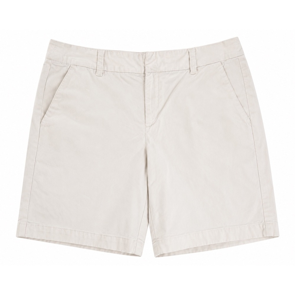 J.Crew White Bermuda Shorts Size 8 Stretch Cotton Classic Summer Preppy - Picture 1 of 7